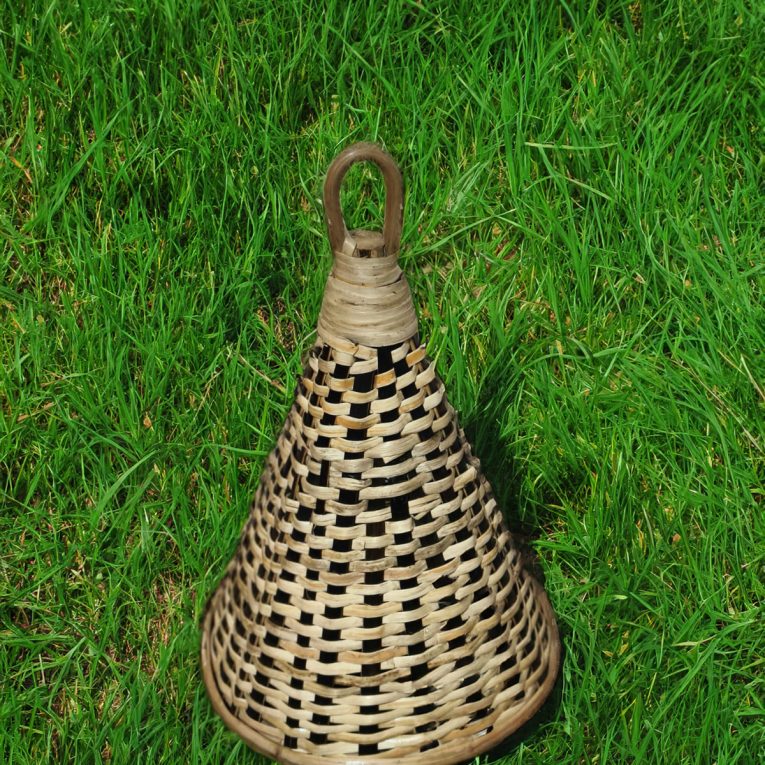 handmade-bamboo-cane-hanging-lamp-shade-cone-shape-1