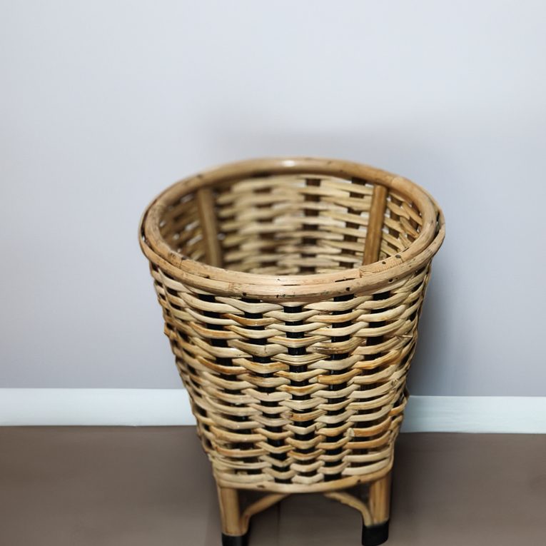 handmade-bamboo-cane-plant-holder-with-small-legs-2